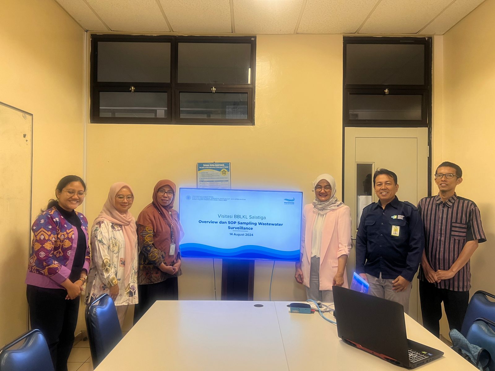  Sambutan dan pengantar studi oleh Prof. dr. Indah Kartika Murni, M.Kes., P.hD., Sp.A (K), selaku Principal Investigator Wastewater Surveillance Study