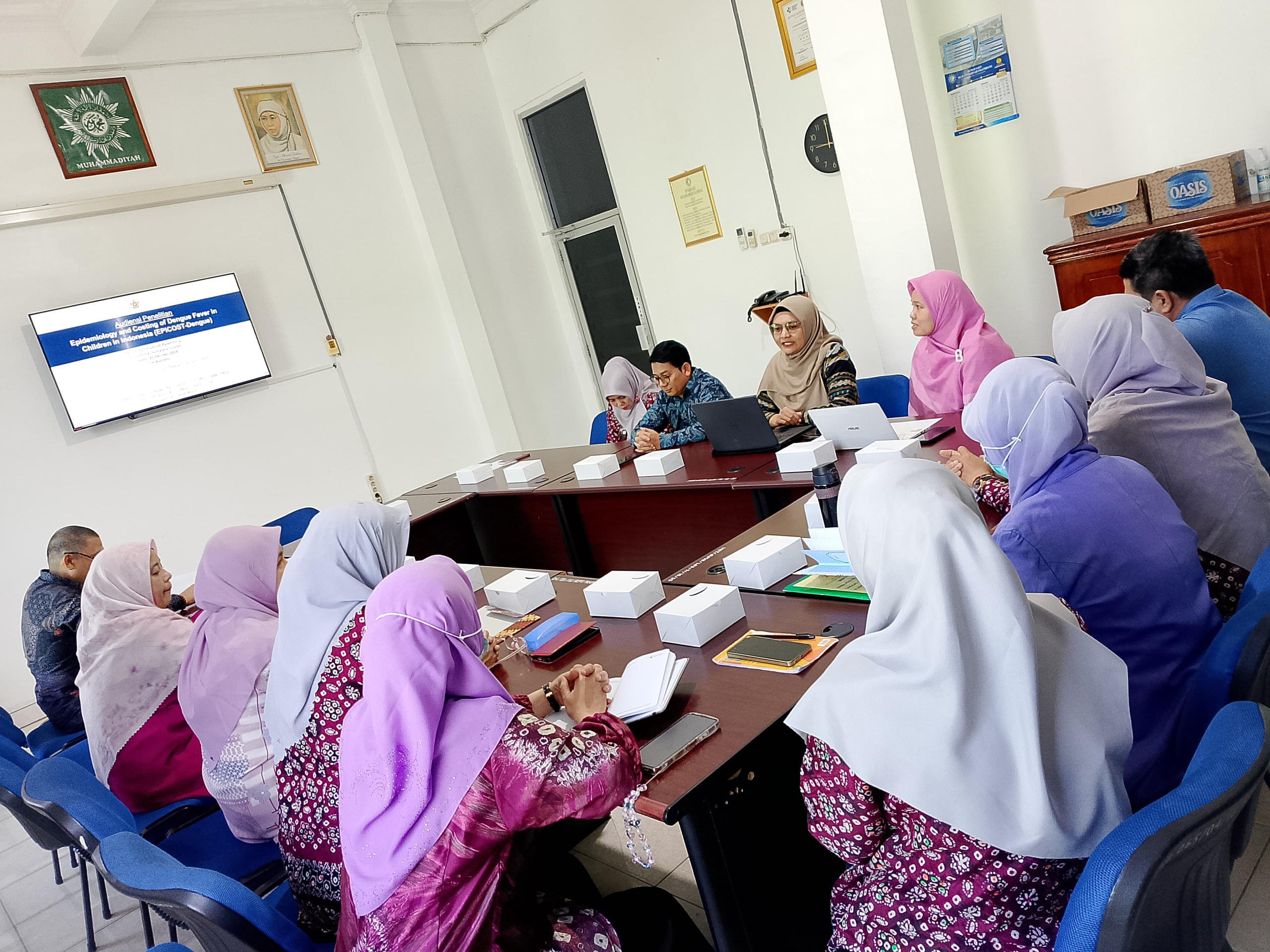 pemaparan penelitian di RS muhammadiyah Palembang 