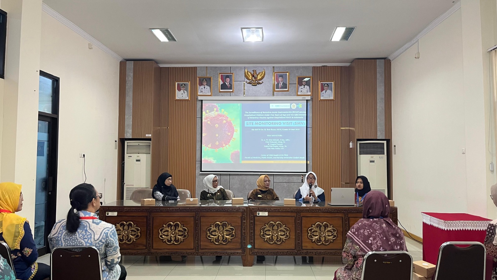 Sesi SMV di RSUD Bob bazar