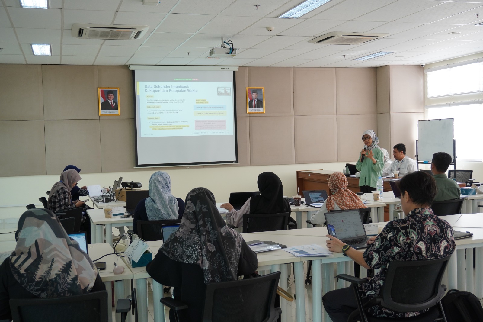 Penyampaian Materi 1 - Hari 1 (31/07/2025), Sesi 1, Gedung Pascasarjana Tahir