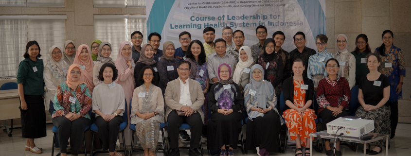 Seluruh Peserta dari kegiatan Course of Leadership for Learning Health System in Indonesia